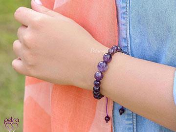 دستبند زنانه آمتیست
