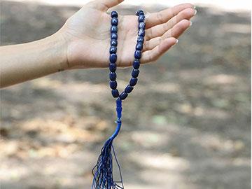 تسبیح ۳۳ دانه لاجورد