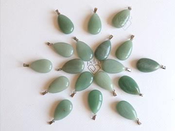 پلاک مدل اشک اونتورین سبز